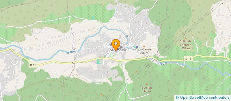 localisation de l'entreprise MONSIEUR GERARD SAUZEDE à SAINTE-ANASTASIE-SUR-ISSOLE