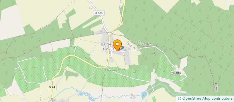 localisation de l'entreprise MONSIEUR GERARD SAVOYE  LA NEUVILLE-AUX-LARRIS