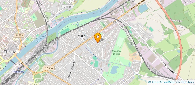 localisation de l'entreprise MONSIEUR GERARD SCHAMING  YUTZ