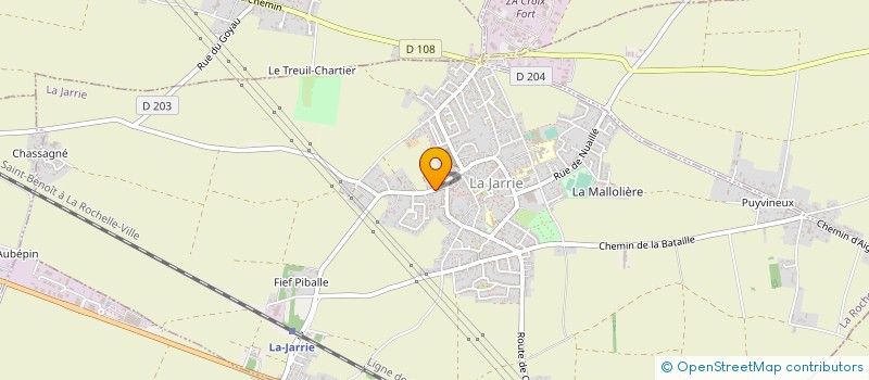 localisation de l'entreprise MONSIEUR GERARD SCHELLENBAUM  LA JARRIE