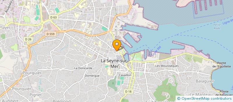 localisation de l'entreprise MONSIEUR GERARD SCHMIDT à LA SEYNE-SUR-MER