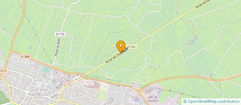 localisation de l'entreprise MONSIEUR GERARD SCHMITZ  SAINT-JEAN-DE-MONTS