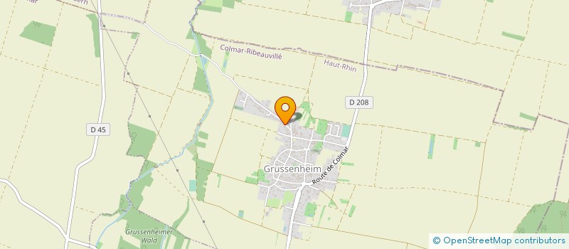 localisation de l'entreprise MONSIEUR GERARD SCHWEIN  GRUSSENHEIM