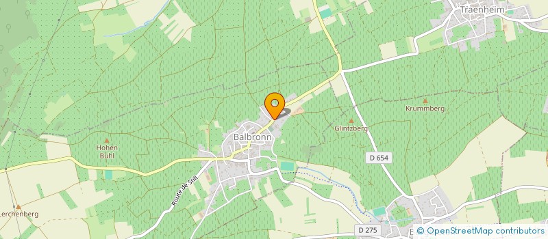 localisation de l'entreprise MONSIEUR GERARD SCHWEITZER  BALBRONN