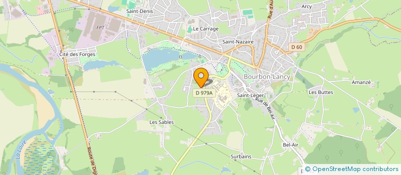 localisation de l'entreprise MONSIEUR GERARD SEGAUD à BOURBON-LANCY