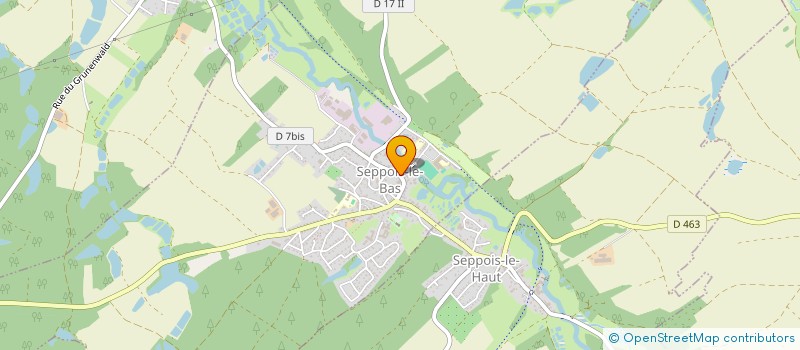 localisation de l'entreprise MONSIEUR GERARD SELLET à SEPPOIS-LE-BAS
