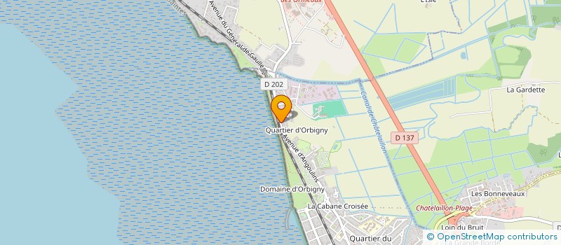 localisation de l'entreprise MONSIEUR GERARD SEMAVOINE à CHATELAILLON-PLAGE