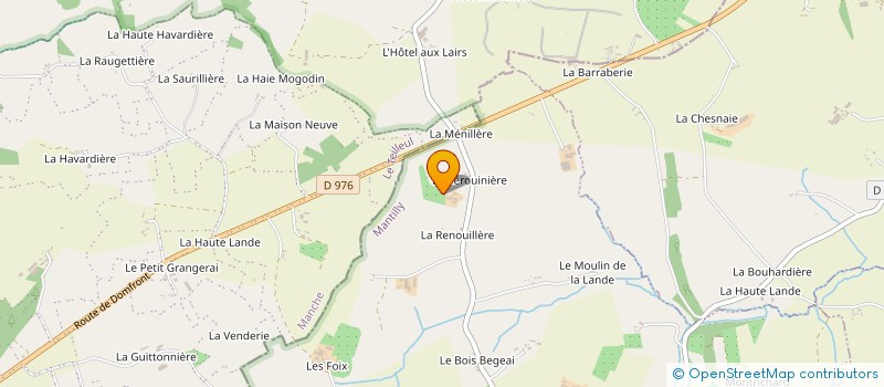 localisation de l'entreprise MONSIEUR GERARD SERGENT à MANTILLY