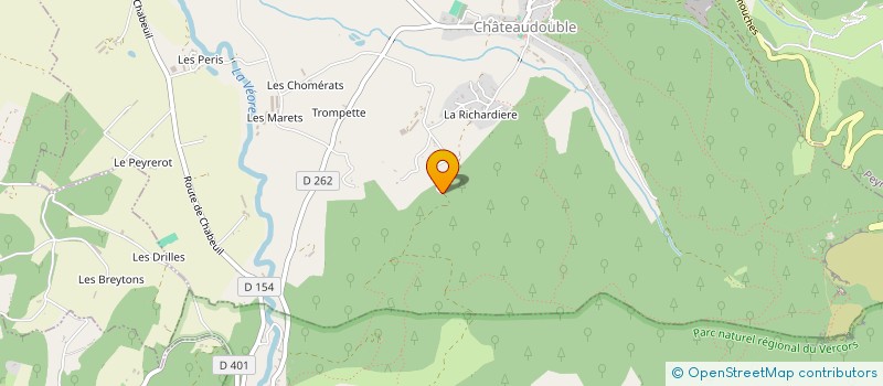 localisation de l'entreprise MONSIEUR GERARD SERME à CHATEAUDOUBLE