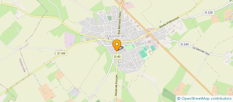 localisation de l'entreprise MONSIEUR GERARD SERVAIN  TERRES-DE-CAUX