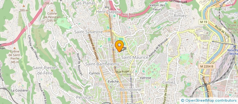 localisation de l'entreprise MONSIEUR GERARD SETHIAN à NICE