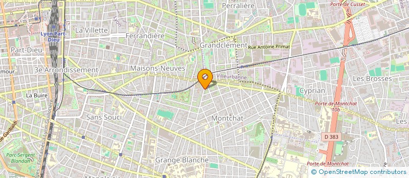 localisation de l'entreprise MONSIEUR GERARD SIBILLE  LYON