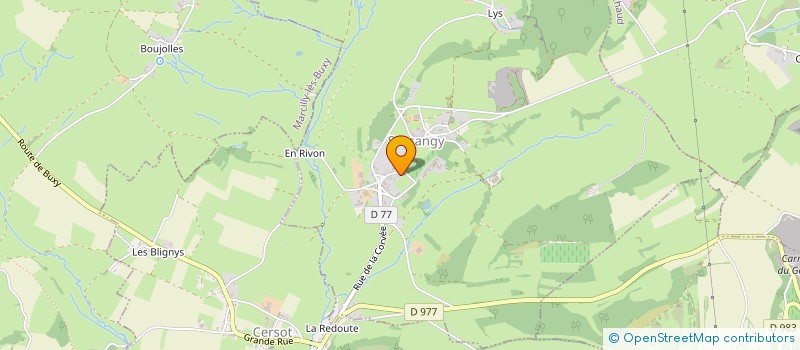 localisation de l'entreprise MONSIEUR GERARD SIMON à MARCILLY-LES-BUXY