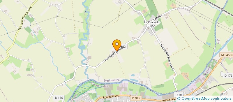 localisation de l'entreprise MONSIEUR GERARD SINGEZ à STEENWERCK