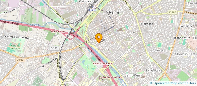 localisation de l'entreprise MONSIEUR GERARD SIRAULT à REIMS