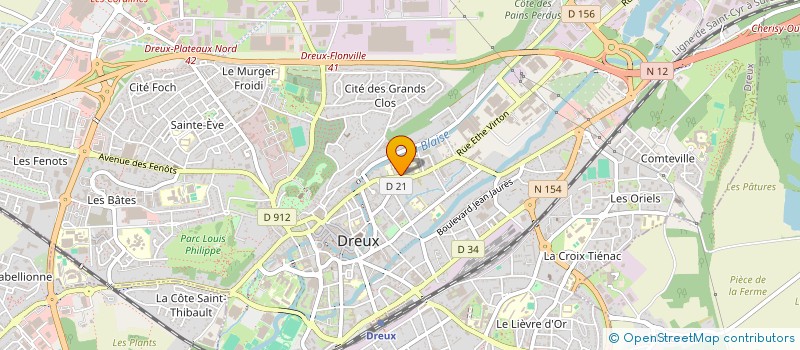 localisation de l'entreprise MONSIEUR GERARD SMITH à DREUX