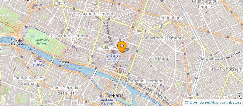 localisation de l'entreprise MONSIEUR GERARD SONREL  PARIS