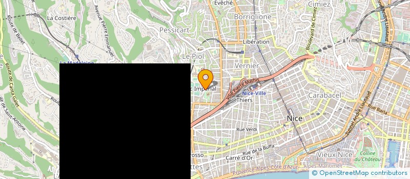 localisation de l'entreprise MONSIEUR GERARD SOUSSEM à NICE