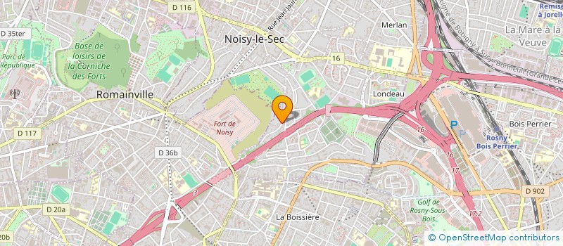 localisation de l'entreprise MONSIEUR GERARD SPINAZZE à NOISY-LE-SEC