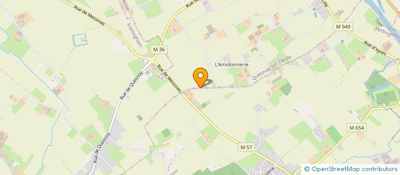 localisation de l'entreprise MONSIEUR GERARD STIENNE à QUESNOY-SUR-DEULE