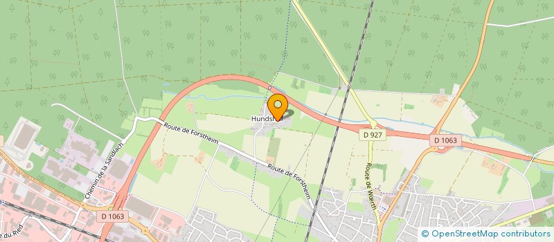 localisation de l'entreprise MONSIEUR GERARD STURTZER  HAGUENAU