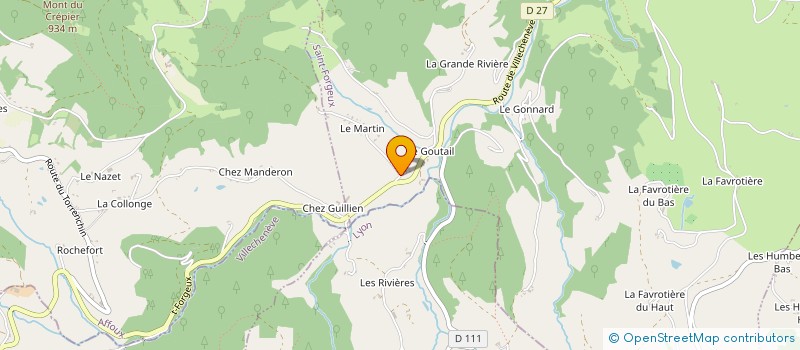 localisation de l'entreprise MONSIEUR GERARD SUBRIN  SARCEY