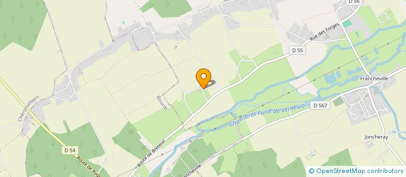 localisation de l'entreprise MONSIEUR GERARD SURMULET  LE LESME