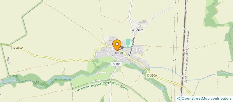 localisation de l'entreprise MONSIEUR GERARD SZEZUR  BARON