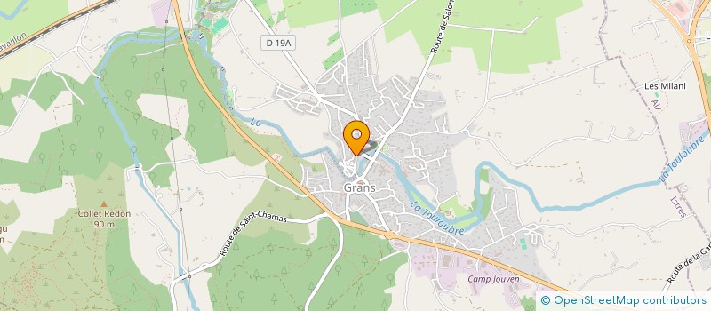 localisation de l'entreprise MONSIEUR GERARD SZYMKOWIAK  GRANS