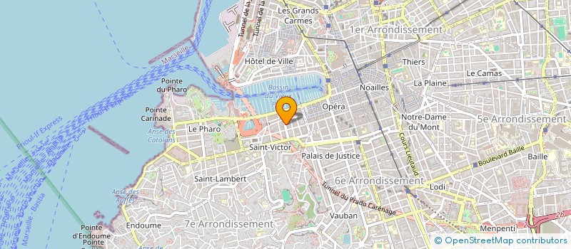 localisation de l'entreprise MONSIEUR GERARD TAILLADE à MARSEILLE