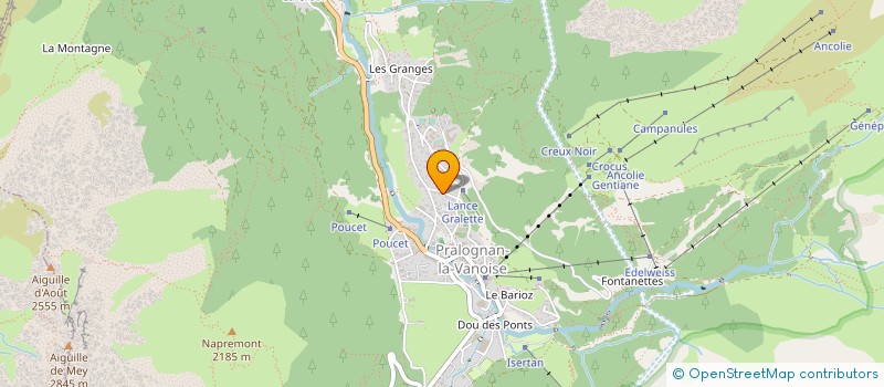 localisation de l'entreprise MONSIEUR GERARD TAUBES à PRALOGNAN-LA-VANOISE