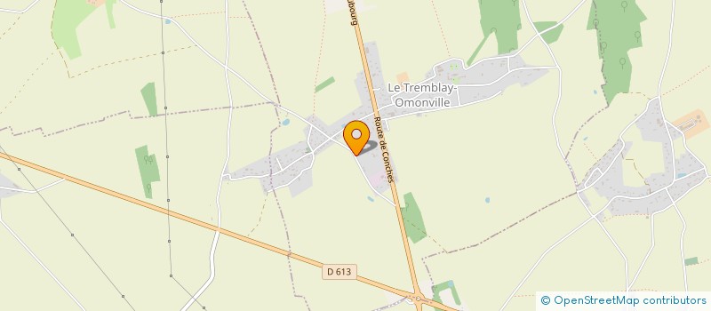 localisation de l'entreprise MONSIEUR GERARD TERRYN  LE TREMBLAY-OMONVILLE