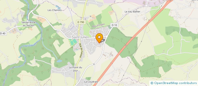 localisation de l'entreprise MONSIEUR GERARD TERTRE  SAINT-JULIEN