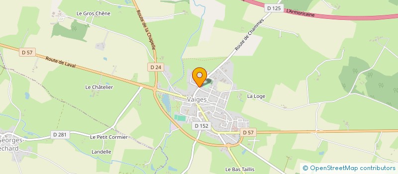 localisation de l'entreprise MONSIEUR GERARD TESSIER à ST GEORGES LE FLECHARD