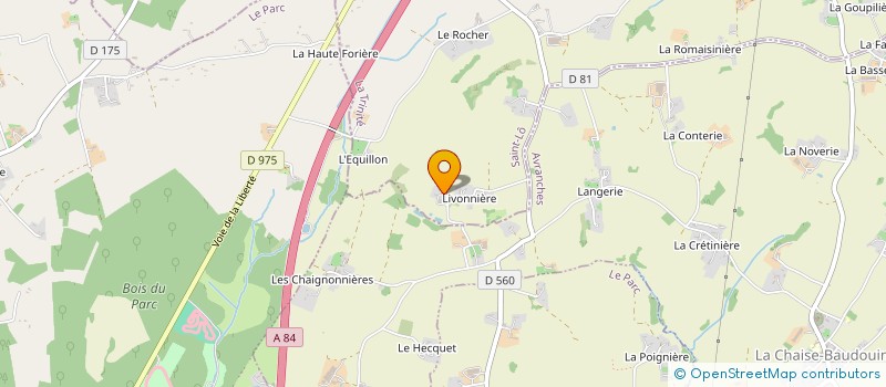 localisation de l'entreprise MONSIEUR GERARD TETREL à SAINTE-CECILE