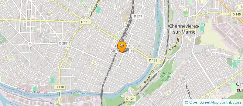 localisation de l'entreprise MONSIEUR GERARD THALER à SAINT-MAUR-DES-FOSSES