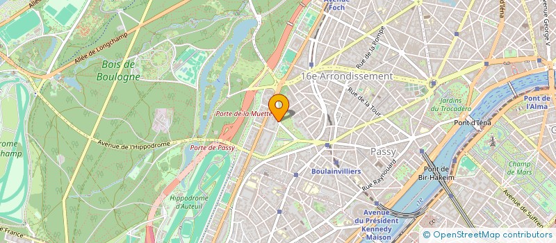 localisation de l'entreprise MONSIEUR GERARD THALHEIMER  PARIS