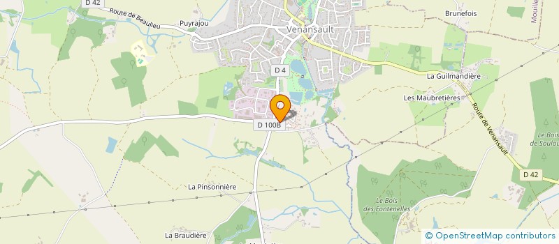 localisation de l'entreprise MONSIEUR GERARD THENARD  MACHE