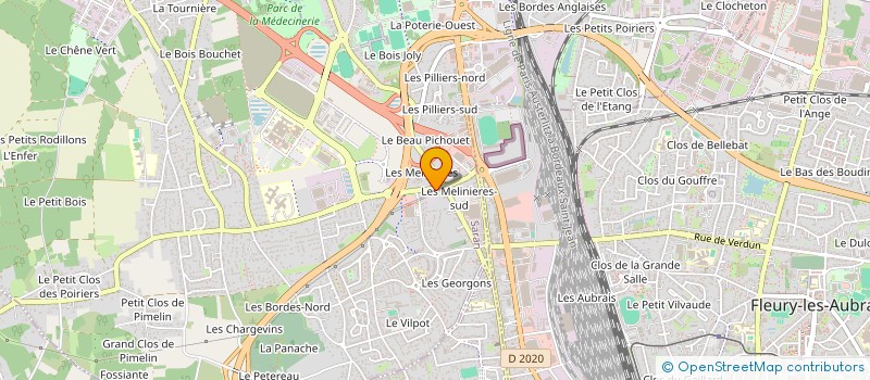 localisation de l'entreprise MONSIEUR GERARD THIERCELIN à SARAN