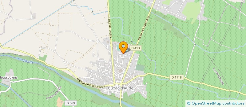 localisation de l'entreprise MONSIEUR GERARD THOMAS à CUXAC D'AUDE