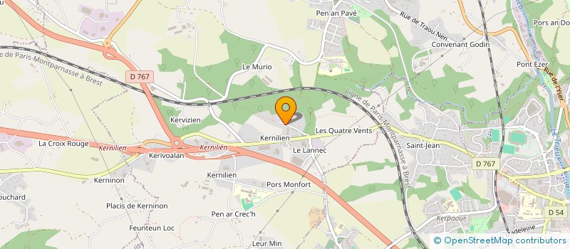 localisation de l'entreprise MONSIEUR GERARD THOMAS  PLOUISY