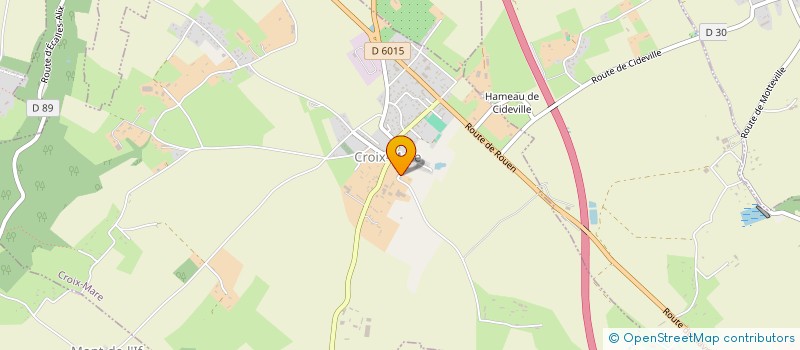 localisation de l'entreprise MONSIEUR GERARD THOMAS  TOUFFREVILLE-LA-CORBELINE