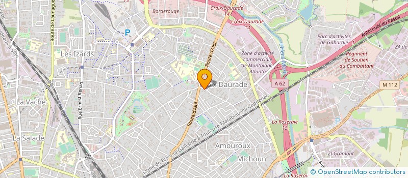 localisation de l'entreprise MONSIEUR GERARD THOMASSIN à TOULOUSE