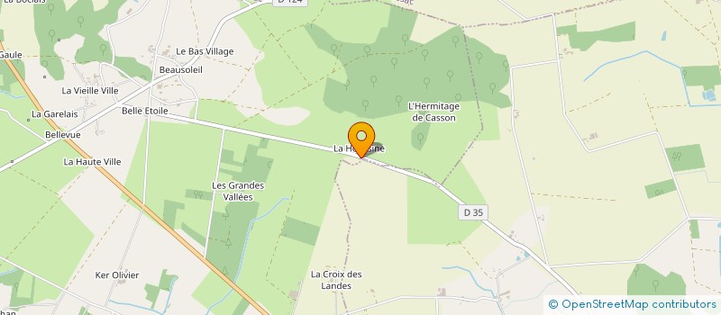 localisation de l'entreprise MONSIEUR GERARD THOMERE  FEGREAC