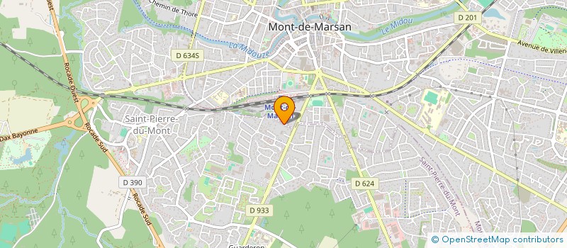 localisation de l'entreprise MONSIEUR GERARD THUAULT  PARIS