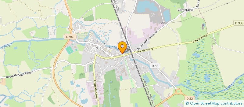 localisation de l'entreprise MONSIEUR GERARD THUILLIER  RUE