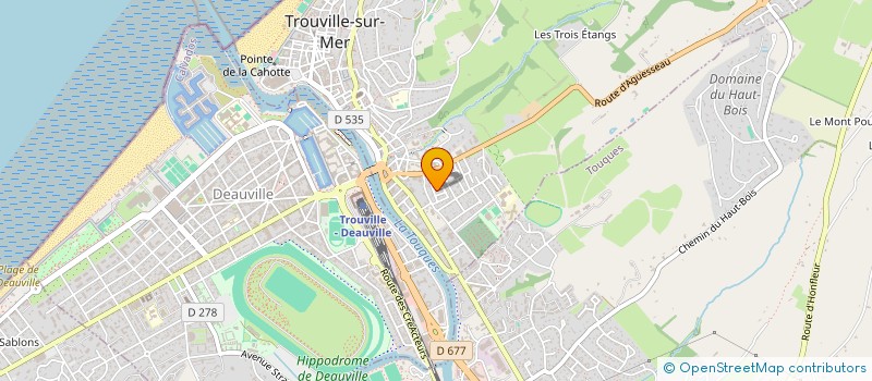 localisation de l'entreprise MONSIEUR GERARD TIFAGNE à TROUVILLE-SUR-MER