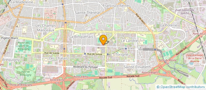 localisation de l'entreprise MONSIEUR GERARD TIM  RENNES