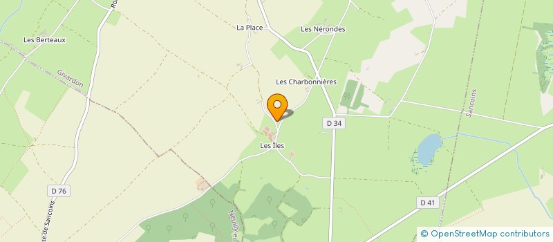 localisation de l'entreprise MONSIEUR GERARD TISSIER  NEUILLY-EN-DUN