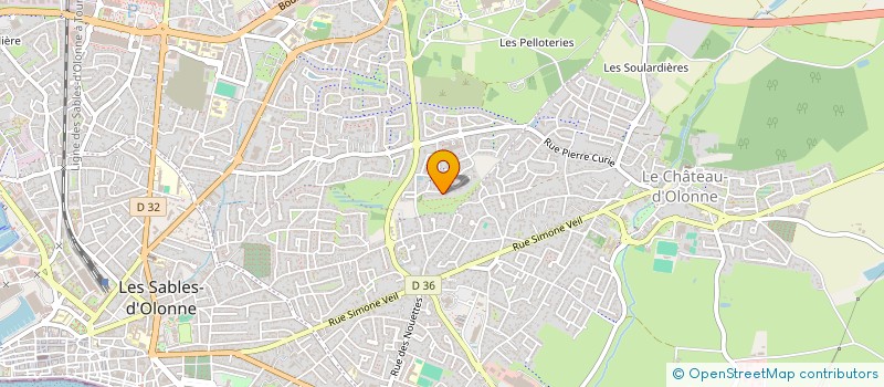 localisation de l'entreprise MONSIEUR GERARD TOKARSKI à LES SABLES D'OLONNE